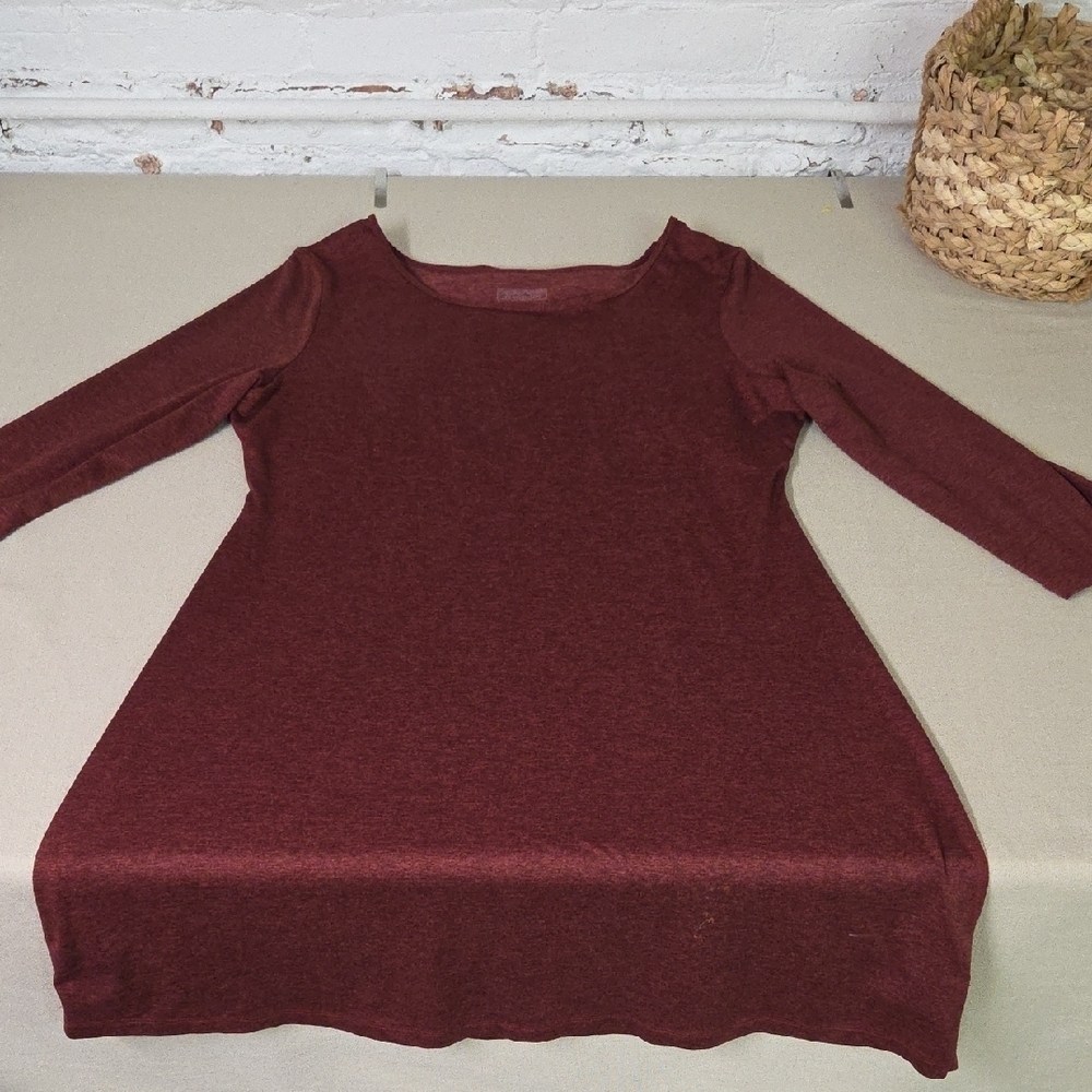 Patagonia Maroon Women's Active Dress Size Large Comfy